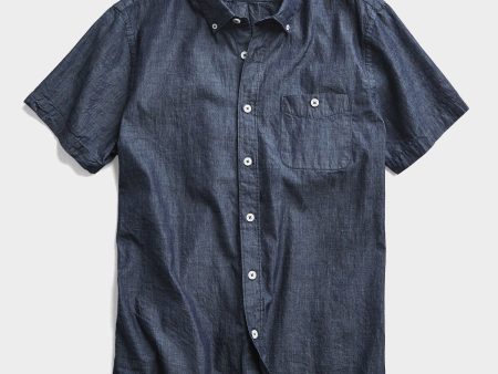 Chambray Short Sleeve Shirt Online Sale