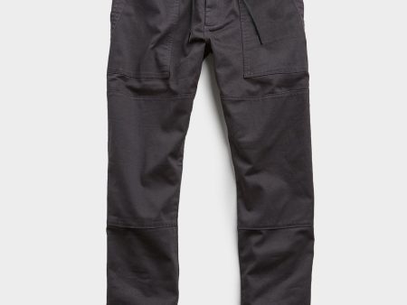 Camp Stretch Drawstring Jogger in Black on Sale