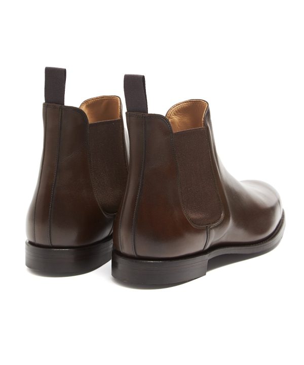 Crockett & Jones Chelsea Dark Brown Wax Calf Boot Supply