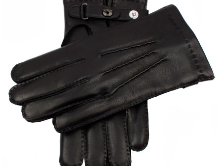 Dents Hatfield Black Leather Gloves Fashion