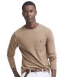 Italian Cashmere T-Shirt Sweater in Camel Sale