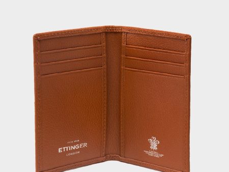 Ettinger Capra Slim Credit Card Case in Tan For Discount