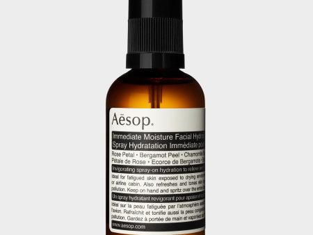 Aesop Immediate Moisture Facial Hydrosol 50ml Online now