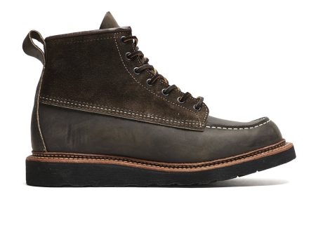 Exclusive Red Wing X Todd Snyder Moc Toe Boot in Charcoal For Sale