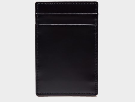 Ettinger Bridle Hide Magic Card Wallet In Black Hot on Sale