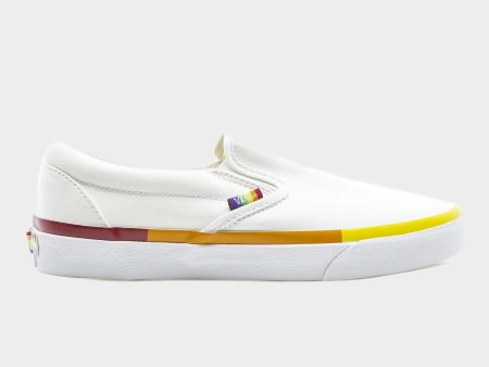 Vans UA Classic Slip-on in Rainbow Foxing Fashion