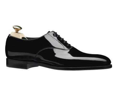 Crockett and Jones Overton Black Tie Shoe in Black Fashion