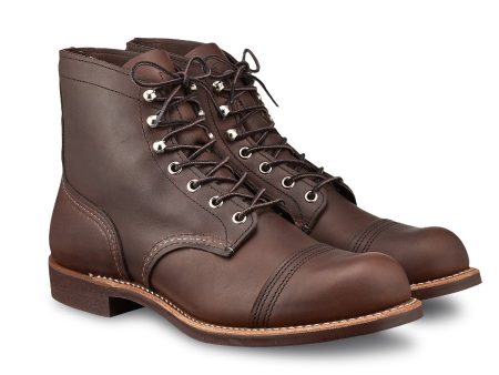 Red Wing 8111 Iron Ranger 6  Boot in Amber Harness Leather Hot on Sale