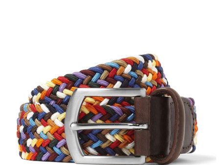 Anderson s Multi Color Woven Belt For Discount