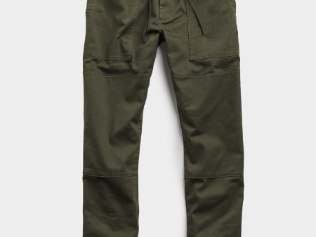 Camp Stretch Drawstring Jogger in Olive on Sale