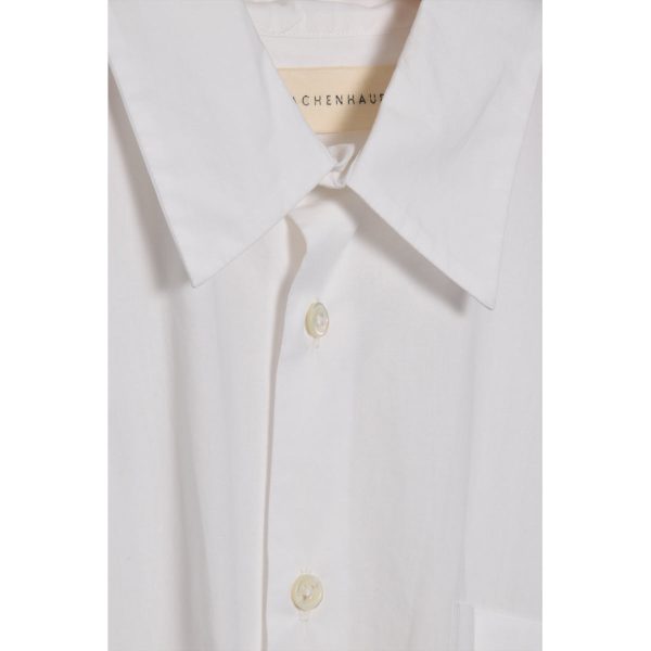 Jan Machenhauer Christopher Oversize Shirt poplin white Hot on Sale