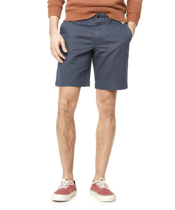 9  Cotton Linen Oxford Surplus Short in Storm For Sale