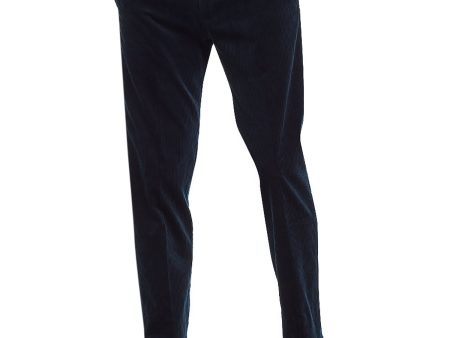 Made in USA Black Label Wide Wale Cord Suit Trouser in Navy Cheap