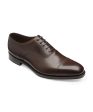 Loake 1880 Aldwych Captoe Shoe in Dark Brown Calf Online Sale