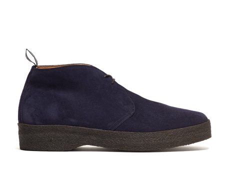 Sanders Chukka Boot in Navy Suede Supply