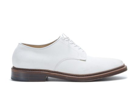 Alden + Todd Snyder Unlined Suede White Buck Online Hot Sale