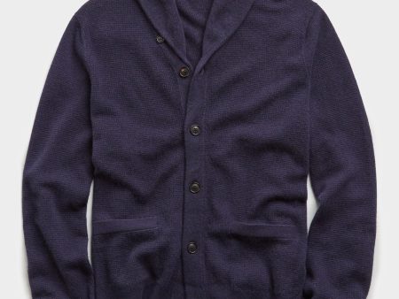 Cashmere Cardigan in Navy Discount