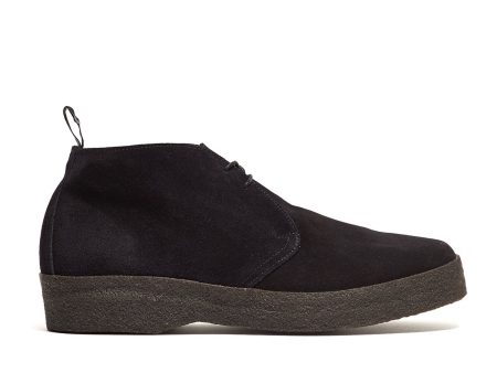 Sanders Chukka Boot in Black Suede Online Hot Sale