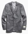 Sutton Lambswool Cashmere Sportcoat in Grey Heather on Sale