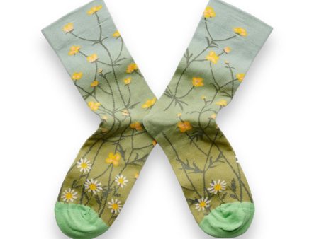 Bonne Maison Sock Flower Wave Sale