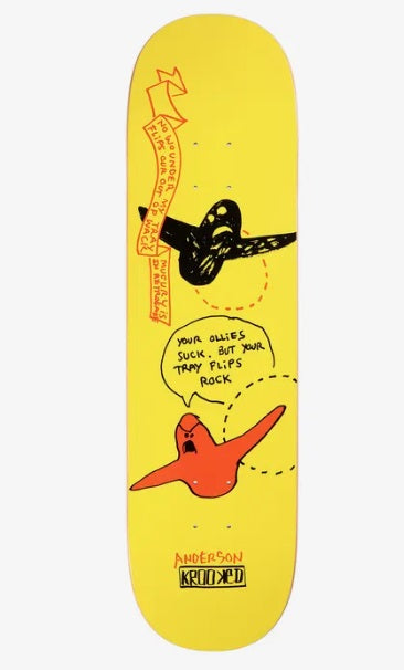 KROOKED DECK MANDERSON MERCURY 8.38  Cheap