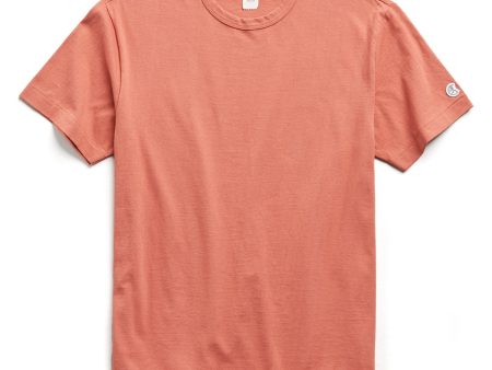 Champion Basic Jersey Tee in Orange Russet Online Hot Sale