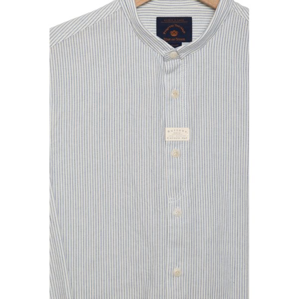 Blue de Genes Basso Lynbrook Shirt navy stripe Online Sale