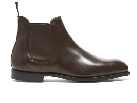 Crockett & Jones Chelsea Dark Brown Wax Calf Boot Supply