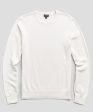 Cotton Cashmere Sweater in Ivory Online Hot Sale