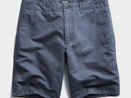 9  Cotton Linen Oxford Surplus Short in Storm For Sale