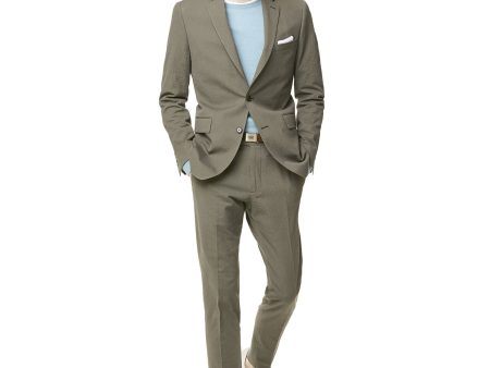 Seersucker Sutton Suit Jacket in Olive Sale