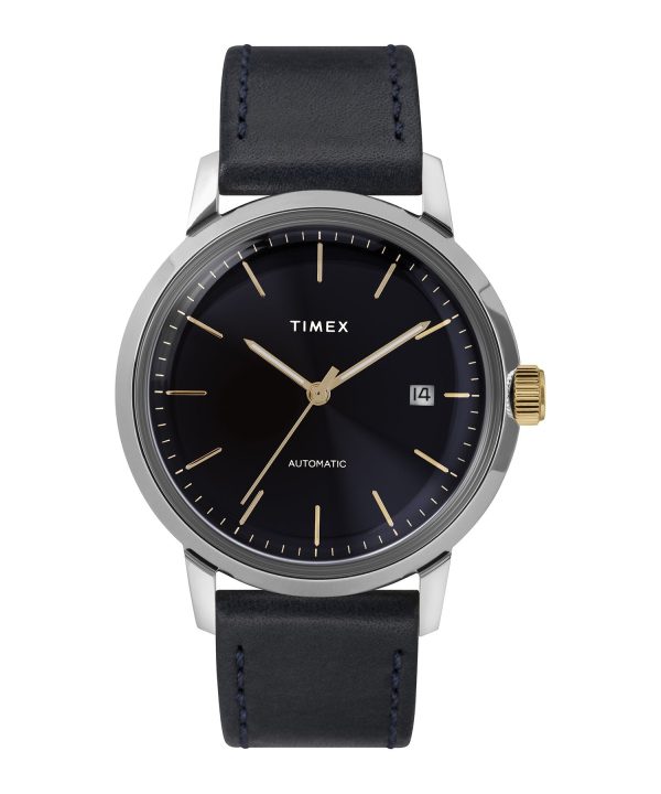 TImex Marlin® Automatic 40mm Leather Strap Watch 40mm Discount