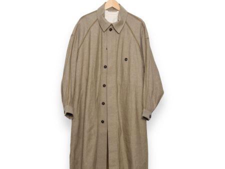 Jan Machenhauer Stockholm Coat teak denim inside out Online Sale