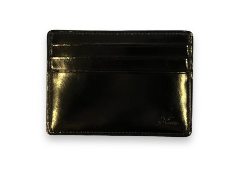 Il Bussetto Horizontal Card Case black 1 For Cheap