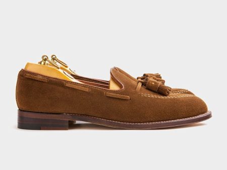 Alden Snuff Suede Tassel Loafer Online Hot Sale