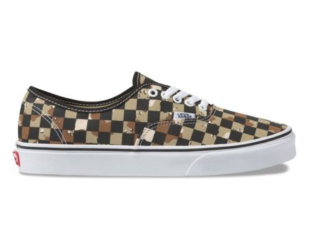 Vans Camouflage Checkerboard Authentic Fashion