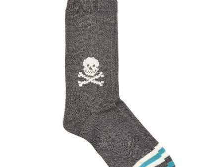 Corgi Skulls Heavy Weight Cotton Sock Online Sale