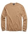 Italian Cashmere T-Shirt Sweater in Camel Sale