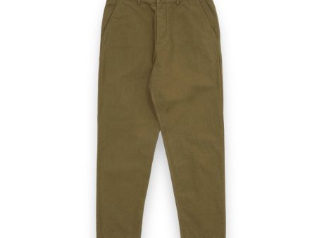 Universal Works Military Chino nebraska cotton olive on Sale