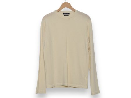 Daniele Fiesoli Wide Crewneck Merino Cashmere DF 0030 cream For Cheap