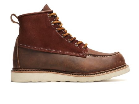 Exclusive Red Wing X Todd Snyder Moc Toe Boot in Copper Cheap