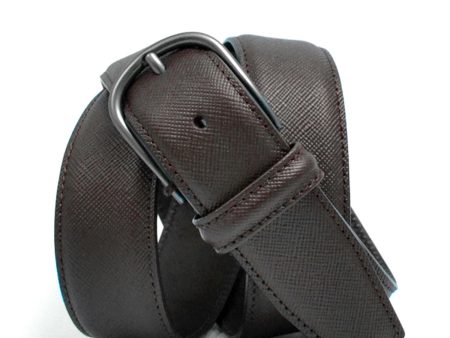 Anderson s Nappa Calf Belt in Brown For Discount