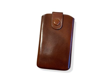 Il Bussetto Pull-up Business Card Case light brown 11 Discount