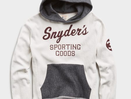 Champion Snyder s Popover Hoodie in Alabaster Online Hot Sale