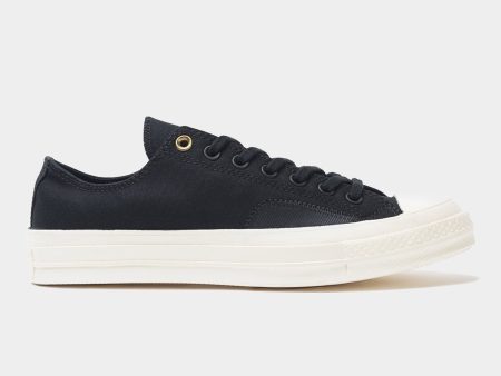 Converse Chuck 70 Low Ox Clean in Black For Sale