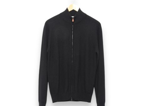 Daniele Fiesoli Cashmere Cardigan SE 9012 black Supply