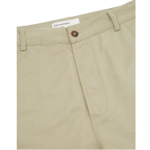 Universal Works Military Chino twill stone 00120 For Discount