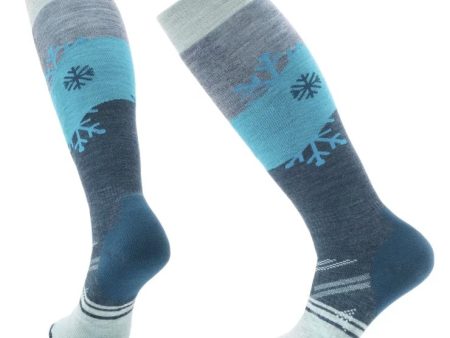 SMARTWOOL SKI FULL CUSHION SNOWPOCALYPSE PATTERN OTC WOMENS SOCKS Sale