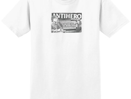 ANTIHERO WHEEL OF ANTIHERO SHORT SLEEVE MENS T-SHIRT For Discount