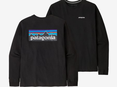 PATAGONIA P-6 LOGO RESPONSIBILI-TEE LONG SLEEVE MENS T-SHIRT on Sale